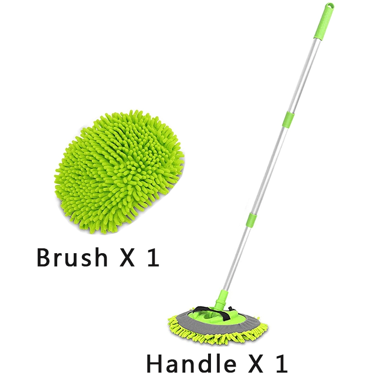 New Cleaning Tools Microfibre Chenille Telescopic Car Cleaning Brush Mops