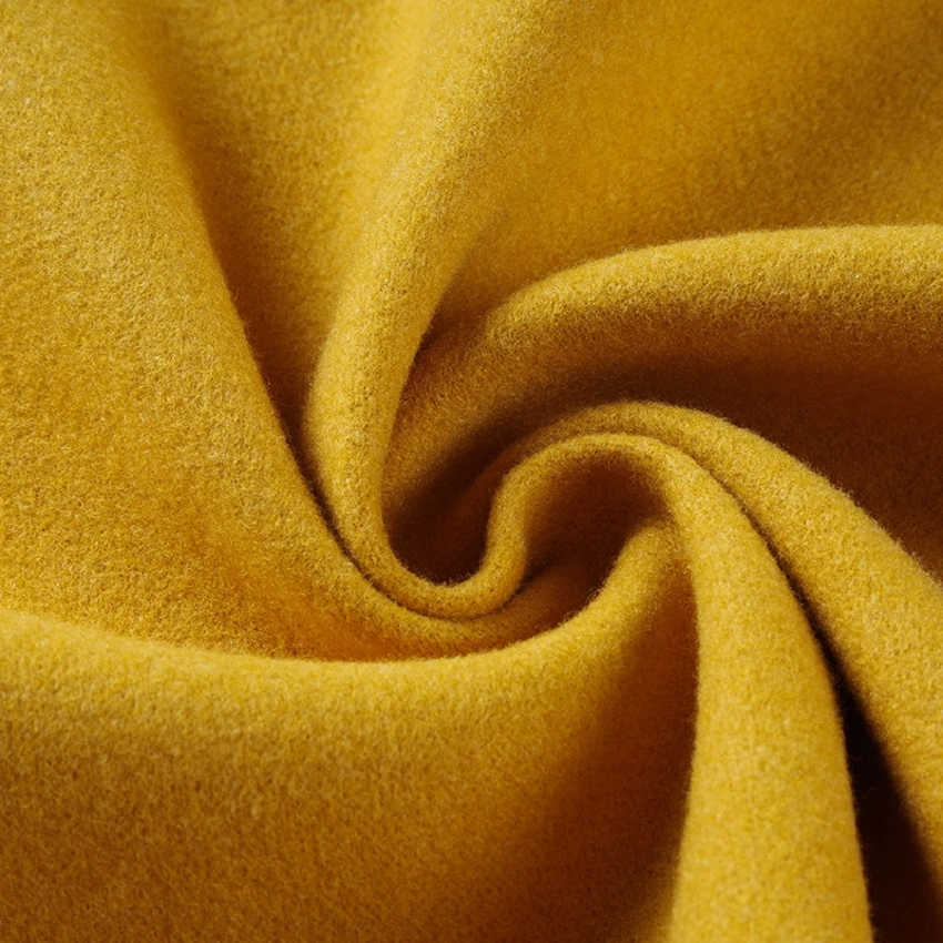 Bojin Ni Chinese Popular Fake Wool Garment Woolen Brush Polyester Fabric