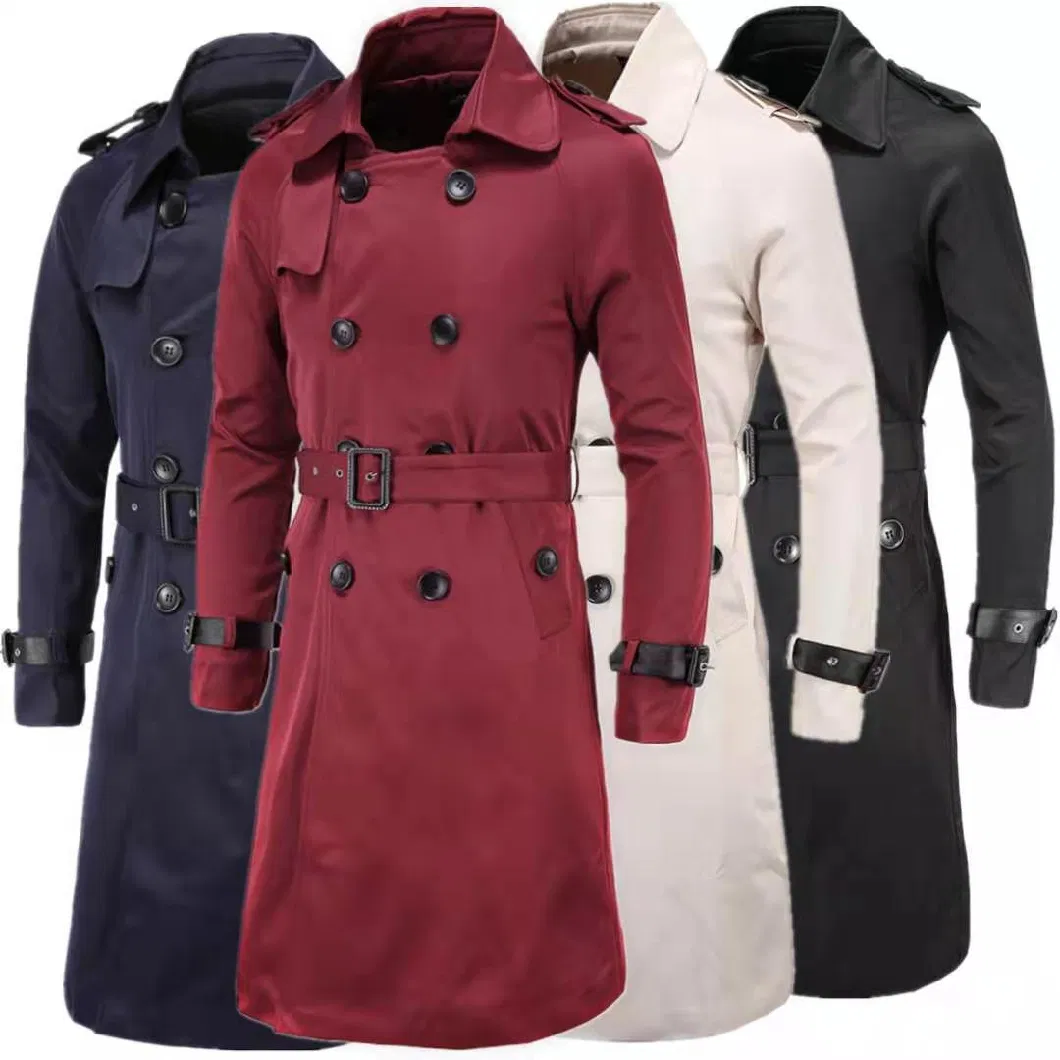 Men Overcoat Customized Woolen Wool Cashmere Handmade Overcoats Winter Coat